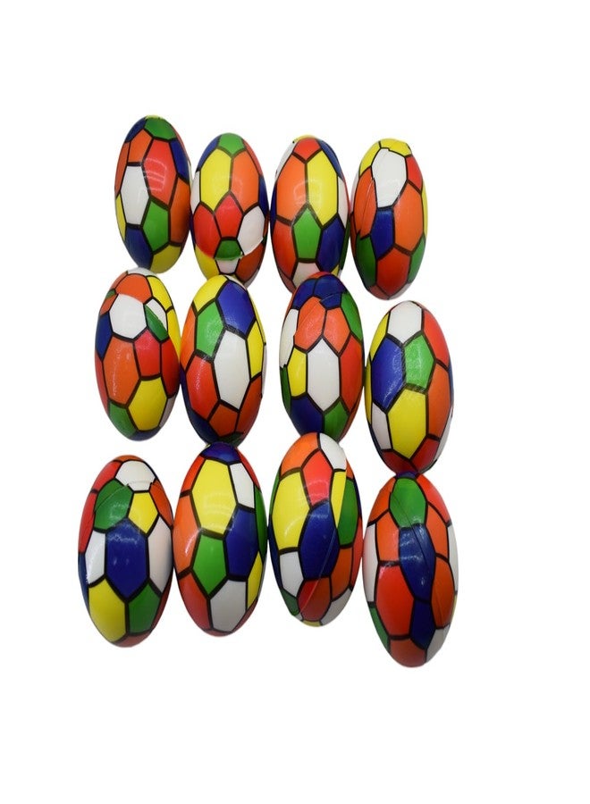 Asera كرات إسفنجية ناعمة من أسيرا، 12 قطعة، بألوان قوس قزح، خفيفة الوزن - هدايا تذكارية لأعياد ميلاد الأطفال - Image 5